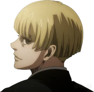 😊 d31faece Armin Arlert Attack on Titan Anime, Cartone animato, Personaggio, Armin Arlert, L'attacco dei giganti telegram sticker