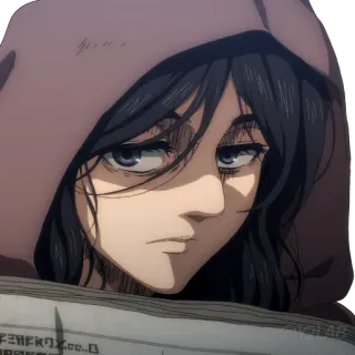 Shingeki no Kyojin @Y2LAB telegram stickers