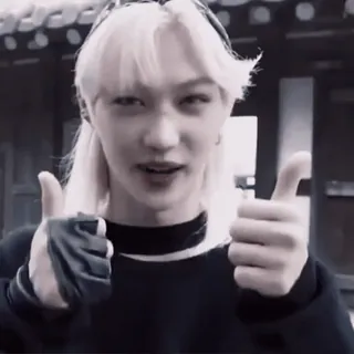 🐣 166e23e6 Felix K-Pop, ไอดอล, Stray Kids, Felix, เพลงเกาหลี telegram sticker