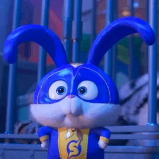 ☁️ d82df387 Snowball The Secret Life of Pets кролик, зайчик, герой, животное, мультфильм telegram sticker