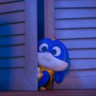 🍧 e715d3e4 Snowball The Secret Life of Pets кролик, животное, милый, питомец, мультик, супергерой telegram sticker