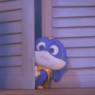 🐰 a7c670ca Snowball The Secret Life of Pets coniglio, coniglio, pets - vita da animali, cartone animato, animale, carino, animale domestico telegram sticker