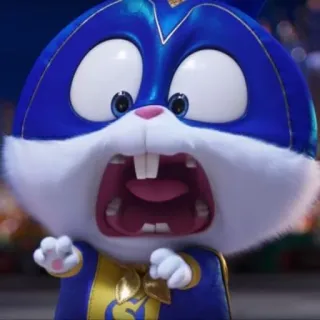 🐰 8327a7d2 Snowball The Secret Life of Pets coniglio, cartone animato, animale, coniglietto, animato, animale domestico telegram sticker