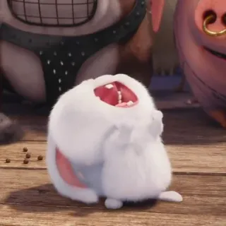 🐰 9d28c9ad Hase, Tier, Cartoon, Süß, Lustig, Figur telegram sticker