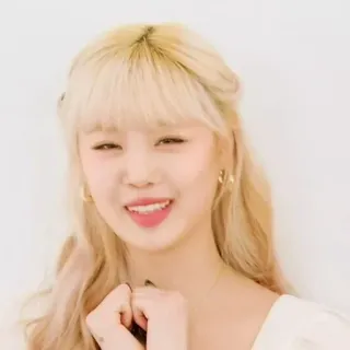 🐚 c54ea105 女性, ポートレート, ブロンド, 笑顔, 人, 顔 telegram sticker