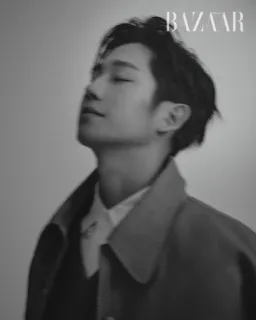 💗 b6fe5241 BAZAAR ภาพเหมือน, ผู้ชาย, แฟชั่น, นิตยสาร, เกาหลี, นักแสดง telegram sticker