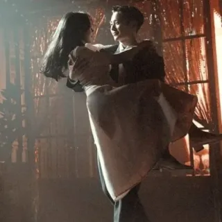 😀 13660be4 커플, 댄스, 로맨스, 사랑, 빈티지, 축하 telegram sticker