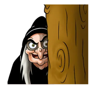 Snow White @tikelku whatsapp stickers