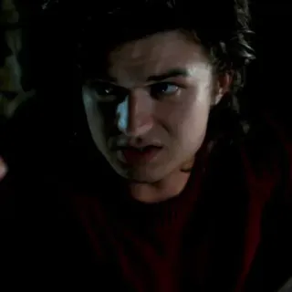 ♠️ 5bb183fb Steve Harrington Stranger Things Стив Харрингтон, Очень странные дела, персонаж, расстроен, обеспокоен whatsapp sticker