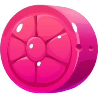 🟣 9a5bd17d permen, manis, merah muda, makanan penutup, bulat telegram sticker