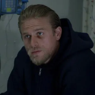 😒 6d3e2974 Jax Teller Sons of Anarchy klub motocyklowy, wyjęty spod prawa, dramat, telewizja, gang telegram sticker