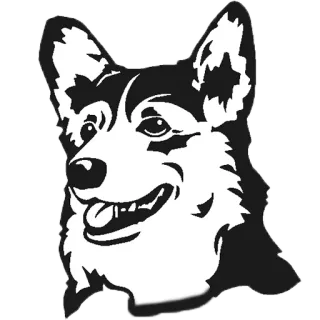 Dog @stickersb2b telegram stickers
