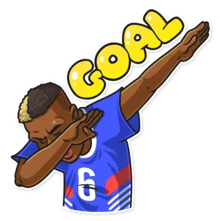 😎 9f88d28d GOAL Gol, Dab, Piłka nożna, Piłka nożna, Celebracja, Sport telegram sticker