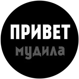 😊 096d53ba ПРИВЕТ
мудила russian, offensive, insult, greeting, slur, мудила, ПРИВЕТ telegram sticker