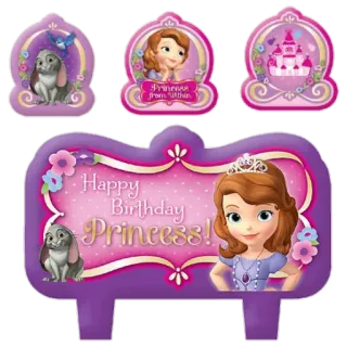 ❣ b681279c Sofia Sofia the First Princess from within công chúa, hoạt hình, trẻ em, Sofia Đệ Nhất, sinh nhật, dễ thương telegram sticker