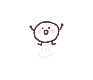 🌬 656f2e1a lucu, wajah, stiker, merona, kartun telegram sticker