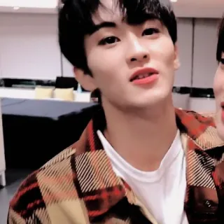 🍉 75352e1a 人物, ポートレート, 男性, チェックシャツ, カジュアル, 自撮り telegram sticker