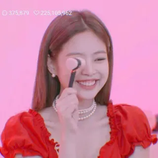 💘 af2474fc Jennie Kim kpop, jennie, blackpink, idol, piosenkarka, makijaż, azjatycka telegram sticker