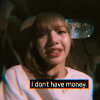 ↷🍣 ˖ ꒰ @GLCSSICY as Lalisá ꒱ telegram stickers