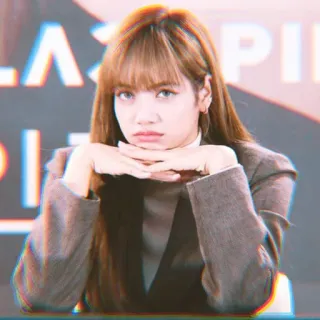 🦋 3e2a915a Lisa LISA Lisa, Blackpink, K-pop, penyanyi, idola, selebriti telegram sticker