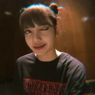 ↷🍣 ˖ ꒰ @GLCSSICY as Lalisá ꒱ telegram stickers