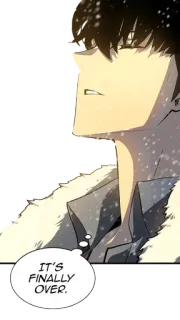 😌 ea036048 It's finally over. Anime, Manga, Reliëf, Sneeuw, Winter, Personage telegram sticker