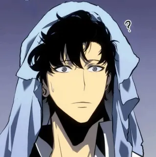 🗝 7e14024e Anime, Manga, Personaje, Signo de interrogación, Expresión telegram sticker