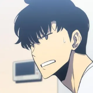 🗝 8220f2a0 Anime, Personaje, Hombre, Retrato telegram sticker