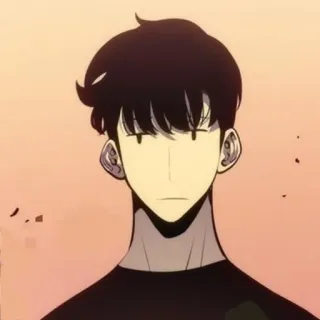 🗝 9a1844c0 Sung Jinwoo Solo Leveling Anime, Manhwa, Personaje, Sung Jinwoo, Solo Leveling telegram sticker