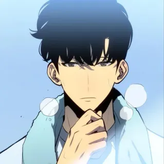 🕳 bd171e4e Sung Jinwoo Solo Leveling Anime, Manga, Solo Leveling, Sung Jinwoo telegram sticker