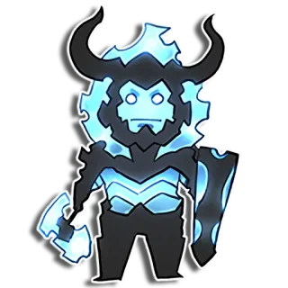 😐 52fc25fa cartoon, creature, monster, gear, armor telegram sticker