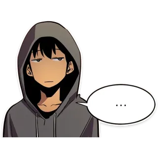 😑 566c90bf ... manhwa, sticker, anime, character telegram sticker