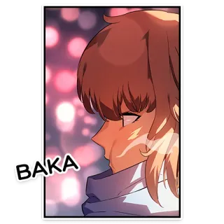 🙎‍♂️ 823674e4 BAKA telegram sticker