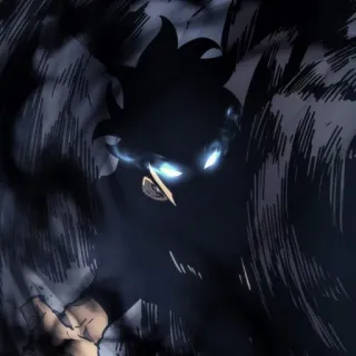 π· 305ba8ee Tokoyami Fumikage My Hero Academia anime, dark shadow, hero, bird head, Tokoyami whatsapp sticker
