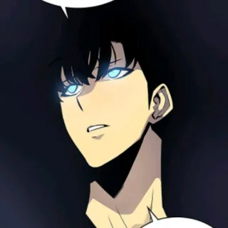π· 697c28a4 Sung Jinwoo Solo Leveling anime, manga, solo leveling, sung jinwoo, protagonist whatsapp sticker