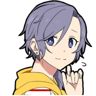 🙂 d41758ad Anime, Charakter, Cartoon, Person, Sticker telegram sticker