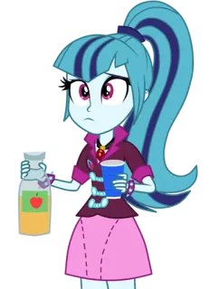 😶 4709d4aa Sonata Dusk My Little Pony: Equestria Girls Cartoon, Personage, Animatie, Serie, Sonata Dusk, My Little Pony telegram sticker