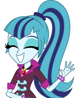 😁 c2532373 Sonata Dusk My Little Pony: Equestria Girls cartoon, animatie, Equestria Girls, Sonata Dusk, sirene, My Little Pony telegram sticker
