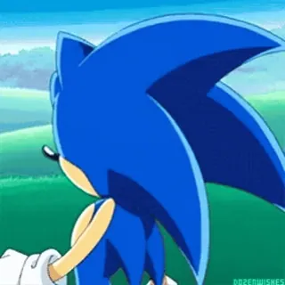 ๐โโ 595f55b3 Sonic the Hedgehog sonic, hedgehog, video game, cartoon telegram sticker