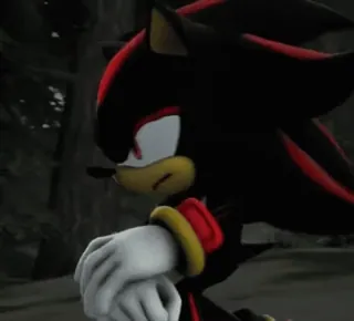 ๐ค 8b78eb8b Shadow the Hedgehog hedgehog, shadow, video game, sonic telegram sticker