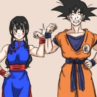 ✋ 4f0fd899 Goku Dragon Ball гоку, аниме, кулачок, драгонболл, чичи, мультфильм telegram sticker