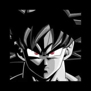😠 b5b6ce6a Goku Dragon Ball Аниме, Манга, Гоку, Драгон Болл, Файтинг, Супер Саян telegram sticker