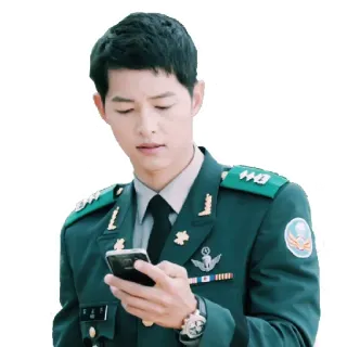 😒 dd446970 militaire, uniforme, officier, corée, armée whatsapp sticker