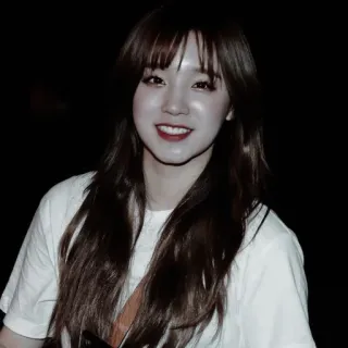 ⚔ 08219bad portret, vrouw, glimlach, koreaans, aziatisch telegram sticker