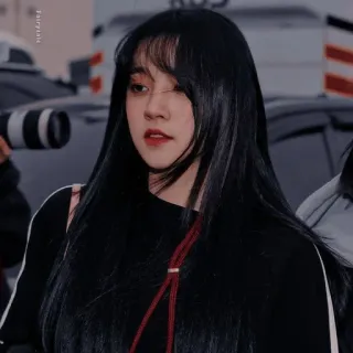 ⚔ 3b95a2eb vrouw, portret, schoonheid, meisje, stijl, haar telegram sticker