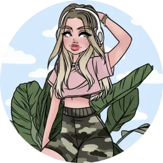 👱🏻‍♀Sonia Stegemann👱🏻‍♀ telegram stickers