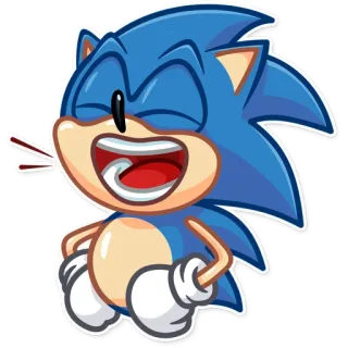 Sonic telegram stickers
