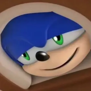 🤤 63165430 Sonic the Hedgehog sonic, landak, kartun, senang, tersenyum telegram sticker