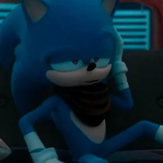 😵‍💫 d3f2dd56 Sonic the Hedgehog Sonic Boom Sonic, Landak, Kartun, Animasi, Biru, Karakter telegram sticker