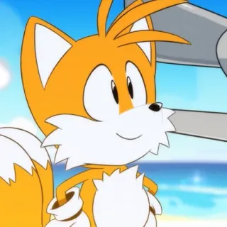 Sonic x Mails Prower telegram stickers